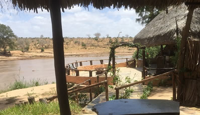 2 Days Galana Kulalu Crocodile Camp - Tsavo East